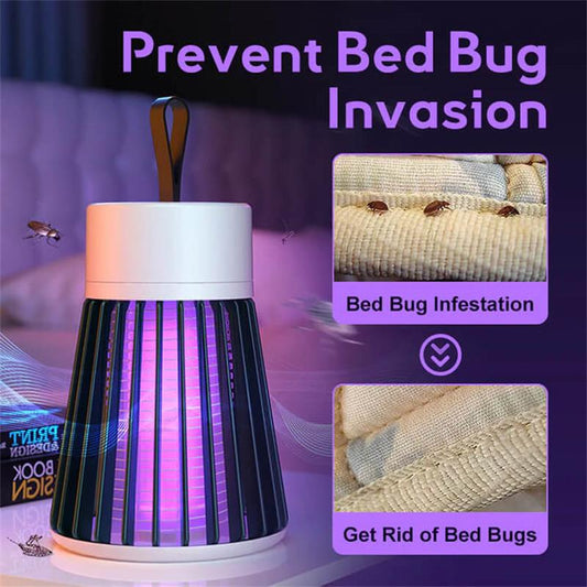 💥FINAL 6 HOURS 70%OFF-FREE SHIPPING🚀🔥USB/Rechargeable Mosquito & Fly Trap Lamp