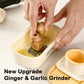 Multifunctional Kitchen Slicer - 2 in 1 Manual Garlic Grinder Vegetable Slicer