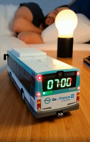⚡Hot Sales 50% OFF🔥Bus Alarm Clock