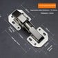 🔥Hot Sale 50% off🔥 Easy installation of bridge-shaped door hinges  -Cabinet hinges