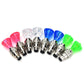 8Pcs Motorcycle Water Resistant Wheel Tire Light Lamp