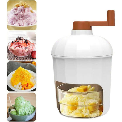 Portable Manual Ice Shaver for Home Use