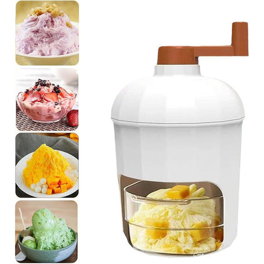Portable Manual Ice Shaver for Home Use