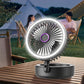 💥Hot Sale💥 4-in-1 Portable Folding Fan with Light