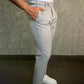 👖 Men's Slim Casual Pants – Adjustable Waist, Pockets for All