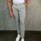 👖 Men's Slim Casual Pants – Adjustable Waist, Pockets for All