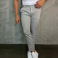 👖 Men's Slim Casual Pants – Adjustable Waist, Pockets for All