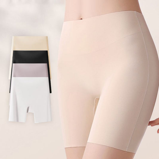 ⏳Specisl Price ￡9.99 For 2pcs!!!🌷Women High-waist Ice Silk Underwear with Tummy-control Hip-lifting
