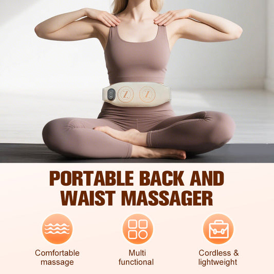 🔥Portable Back and Waist Massager🎁