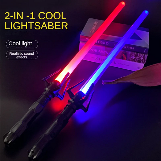 2025 New Cyberpunk Laser Sword，Sound effects, scalable, seven colors，cosplay props