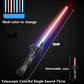 2025 New Cyberpunk Laser Sword，Sound effects, scalable, seven colors，cosplay props