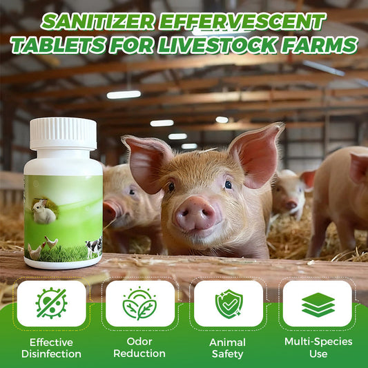 Sanitizer Effervescent Tablets for Livestock Farms