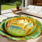 3D Realistic Flower Anti-Slip Absorbent Mat