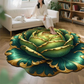 3D Realistic Flower Anti-Slip Absorbent Mat