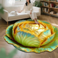 3D Realistic Flower Anti-Slip Absorbent Mat