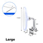 Universal 360° Stainless Steel Side View Mirror