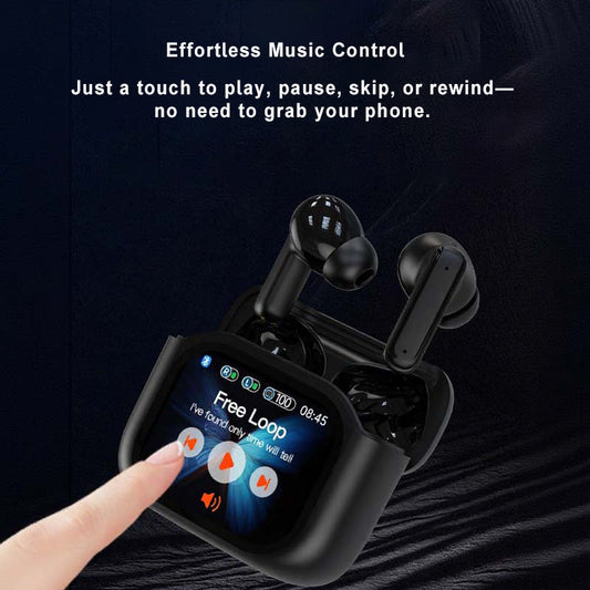 🎁🔥Hot Seller 50% OFF🔥 High-Quality Sound, Clear Touch Control Bluetooth AI Translation Earbuds【Factory Direct】