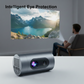 Portable Projector with 180° Rotation