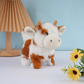 Realistic Electric Plush Cow with Sound