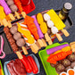 Kids Realistic BBQ Grill Playset with Food