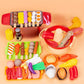 Kids Realistic BBQ Grill Playset with Food