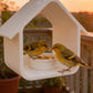Modern House-Shaped Hanging Bird Feeder