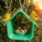 Modern House-Shaped Hanging Bird Feeder