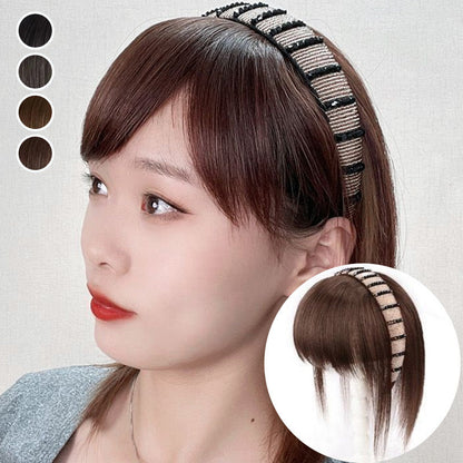 Synthetic Hair Fringe with Hair Band