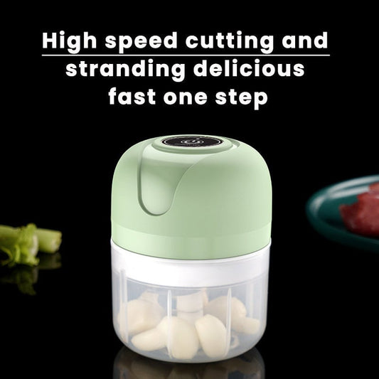 🔥Last Day Sale 49%🔥-USB Rechargebale Electric Garlic Grinder