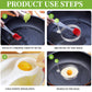 🔥Last Day Sale 49%🔥Stainless Steel Fried Egg Molds