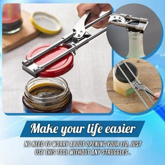 🔥Last Day Sale 49%🔥Adjustable Multifunctional Stainless Steel Can Opener