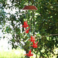 Solar Wind Chime Cardinal Light