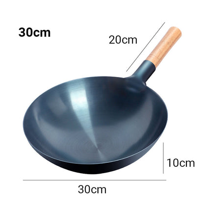 （🔥Hot Sale 49% OFF+ free shipping）Uncoated Non-Stick Iron Wok